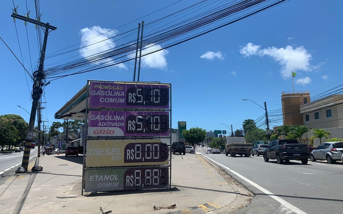 Gasolina tem aumento pela quarta semana consecutiva em Alagoas